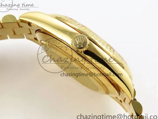 Day on 228238 ARF VR3255 Silver President Bracelet 40 YG Dial Edition Date 1:1 Best Roman 0406